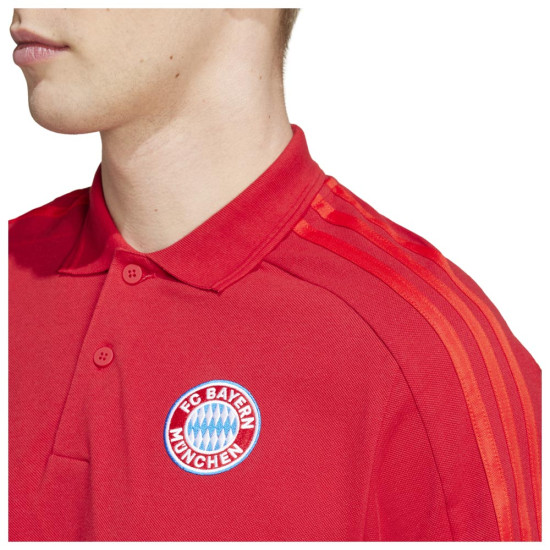 Adidas Ανδρική κοντομάνικη μπλούζα FC Bayern Munich DNA Polo Shirt Adidas Ανδρική κοντομάνικη μπλούζα FC Bayern Munich DNA Polo Shirt
